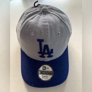 NEW - Dodgers youth hat grey & blue! Never worn